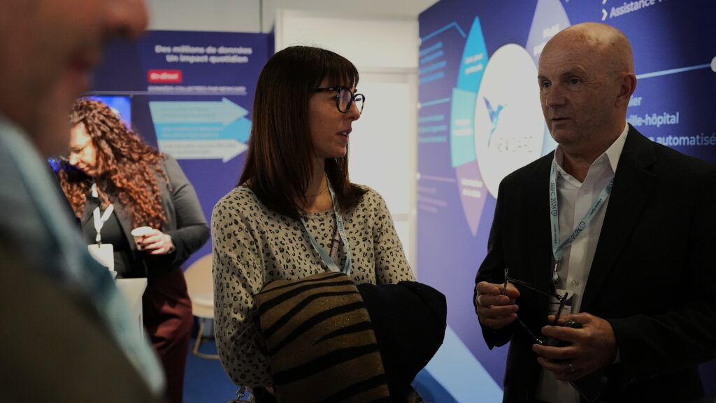 Dr Élodie Berteau - UTIC CH de Vichy ; Philippe Artur - Responsable e-santé Newcard